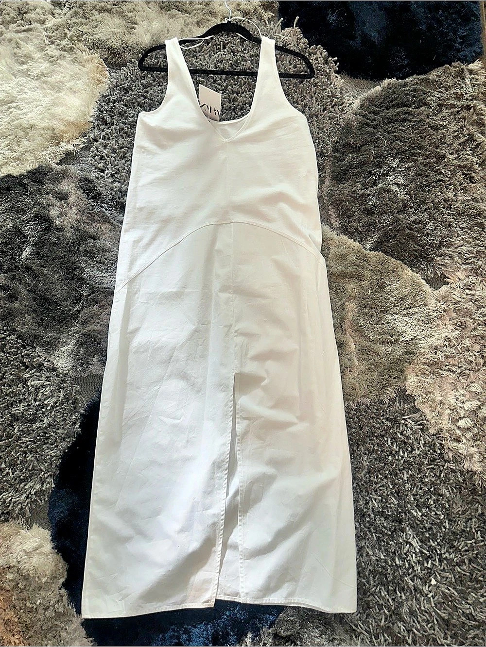 ZARA White Dress Size M NWT